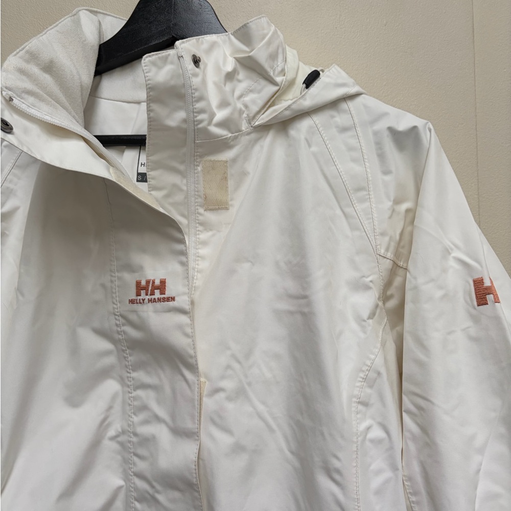 Helly Hansen Off-White Jacket with Hood